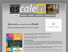 Tablet Screenshot of escale-esneux.be